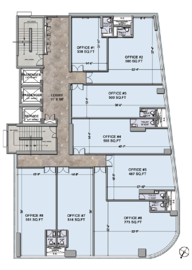 Commercial spaces in Borivali